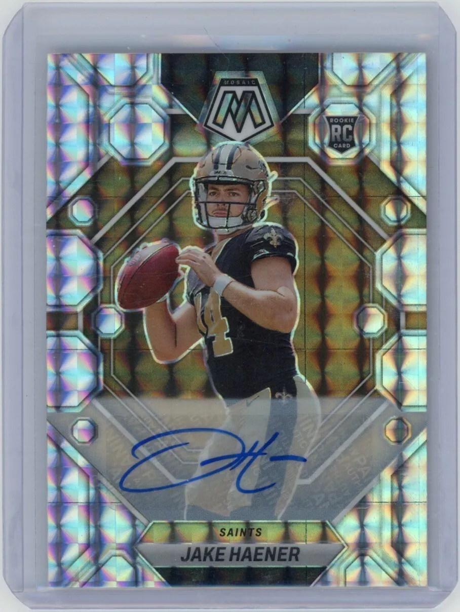 2023 Mosaic Jake Haener #325 Rookie Auto