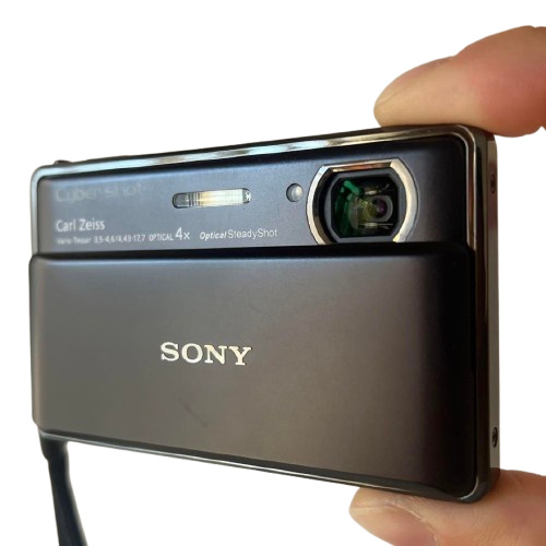 Sony DSC-TX100V Cyber-shot Black 16.2MP Digital Camera Used From