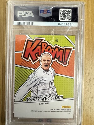 2021-22 Panini Donruss Road to Qatar - Kaboom! David Beckham