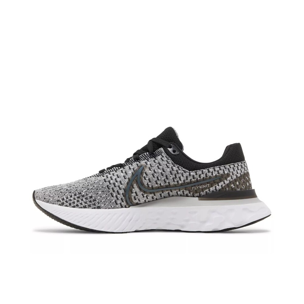 Nike React Infinity Run Flyknit 3 Black Grey Fog Running Shoes DH5392-006