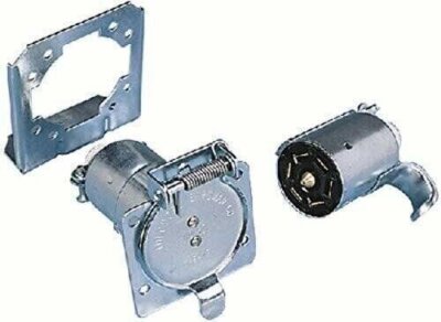 POLLAK 12-703p 7-Way Rv ConnectR Metall Skt
