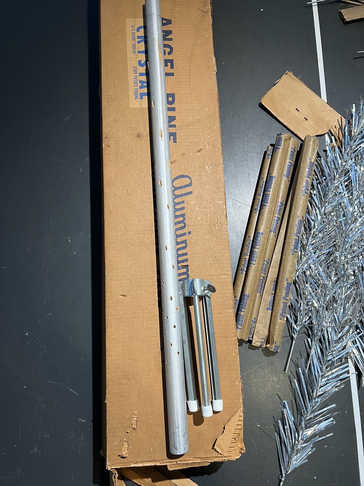 vintage aluminum christmas tree 4’ eBay