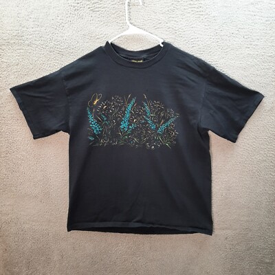 Vintage Your Head Goes Here Shirt Adult Extra Large Black Wildlife Nature 1990s