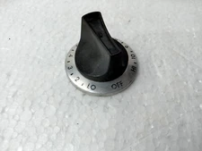 Vintage Jenn-Air Cooktop Metal Knob  Same Day Shipping