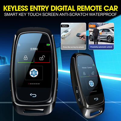 Keyless Entry Digital Remote Car Smart Key Touch Screen Anti-scratch WaterprooX9