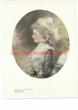 Miss Mills, J Downman, Book Illustration (Print), 1907