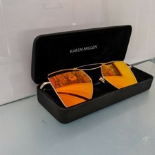 FASHION MIRRORED LENSES SUNGLASSES 49/20 130 HARD CASE