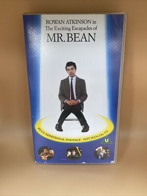 Mr Bean The Exciting Escapades Of Mister Bean (VHS, 1997) UK