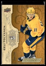 2018-19 Upper Deck Engrained Eeli Tolvanen Rookie 256/299 Nashville Predators
