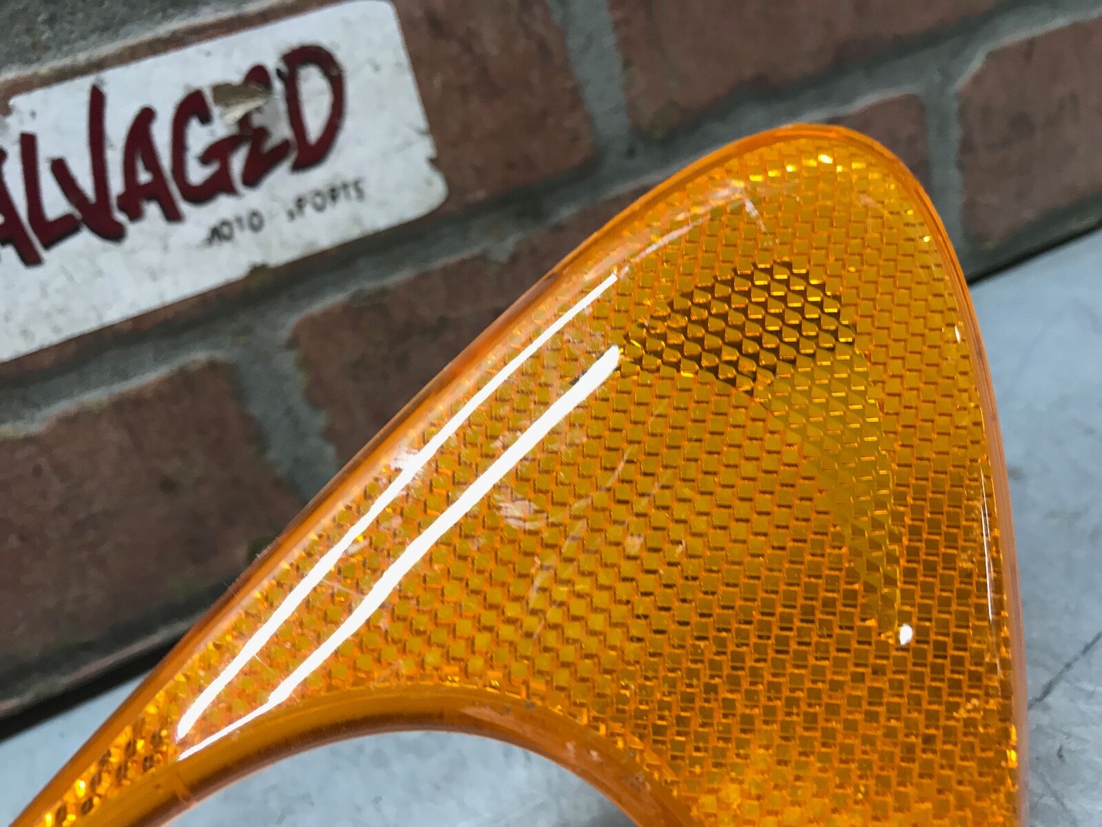 2015 McLaren 650S Spider Passenger Turn Signal Lens Amber