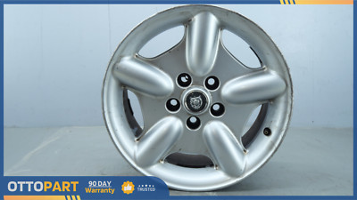 1997-2002 Jaguar XK8 17'' Inch Factory Alloy Wheel Rim Silver OEM MJA6116AB