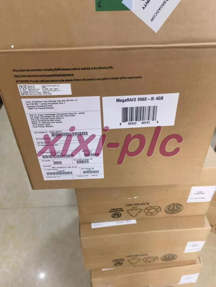 BROADCOM 05-50077-01 MegaRAID 9560-8i PCI-E 4.0 x8 PCI-Express RAID Controller - Image 4 of 4