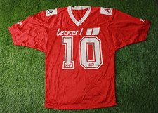 WEST GERMANY TEAM 10 VINTAGE 80'S ICE HOCKEY SHIRT JERSEY YVETTE ORIGINAL SIZE L