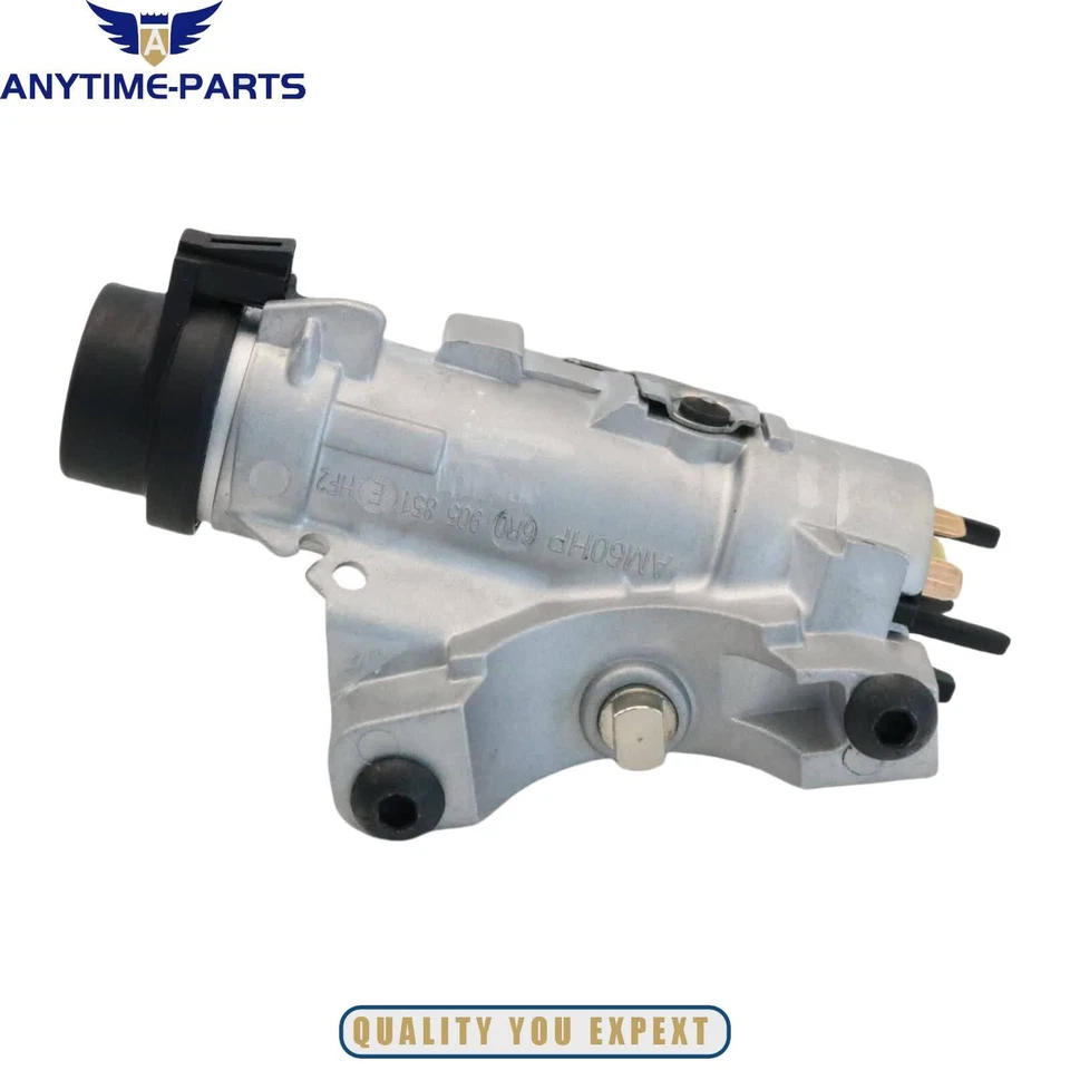 For Audi 00-06 TT Ignition Lock Cylinder Assembly With Key Shells 4B0905851P - Image 2 of 4