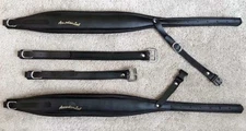 Pro. Accordion 7cm (almost 3") Shoulder Straps - Genuine Leather, NEW, Size A