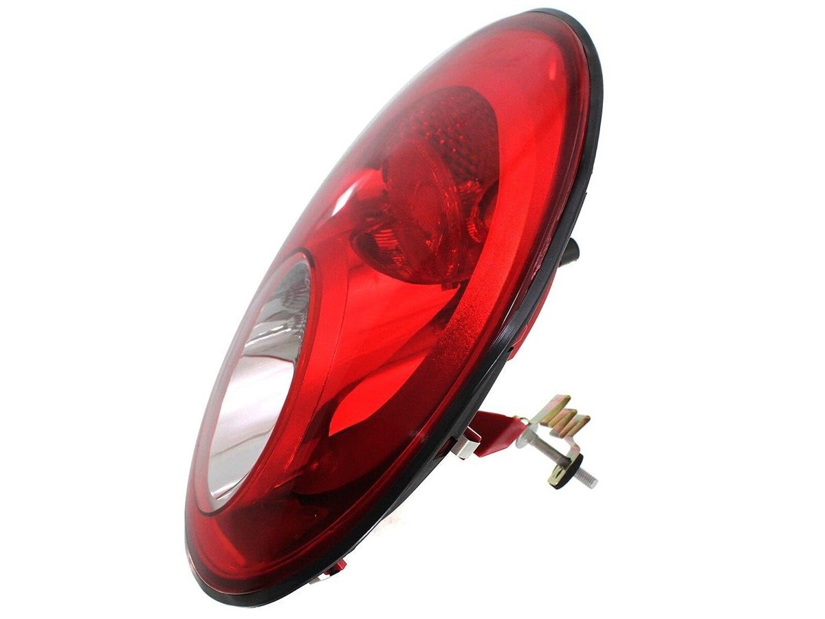 Tail Light Set For 2006-2010 Volkswagen Beetle - Left & Right Halogen, Clear/Red Lens 6 thumbnail image