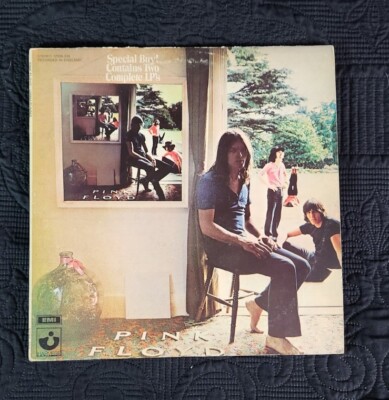 Pink Floyd ‎- Ummagumma (VG) LP Vinyl Record (x2) - 1969 Harvest