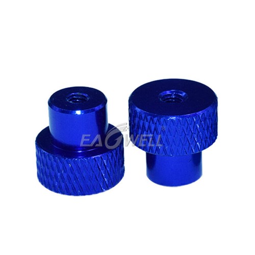 10~100pc M3/M4 Knurled Thumb Nut Hand Thread Nuts Fastener Aluminum Alloy Colors - Picture 16 of 32