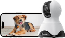 2.5K Pet Camera, 5G/2.4G Wifi Cameras for Home Security, 360  Baby Monitor,