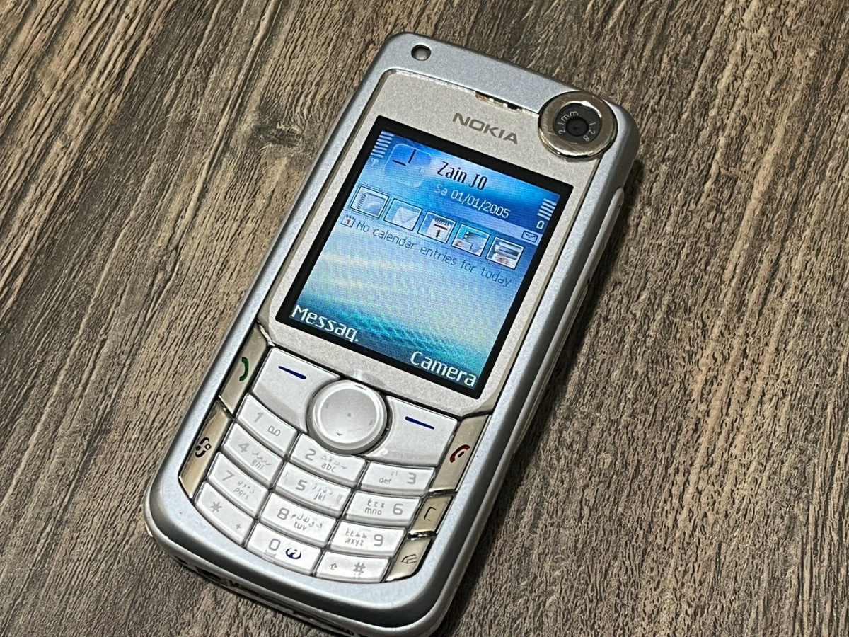 Original Nokia 6680 - Sea Blue (Unlocked) Finland GSM Mobile Phone