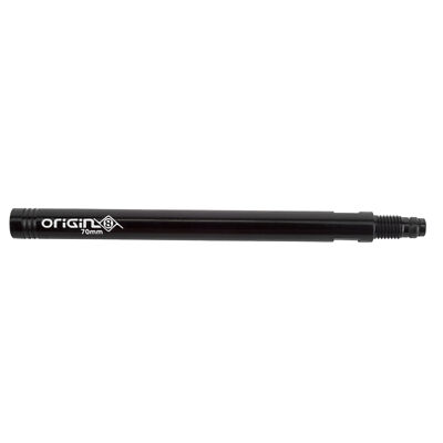 Origin8 Valve Extension Presta Valve Integrated 70Mm Black Alloy Pair