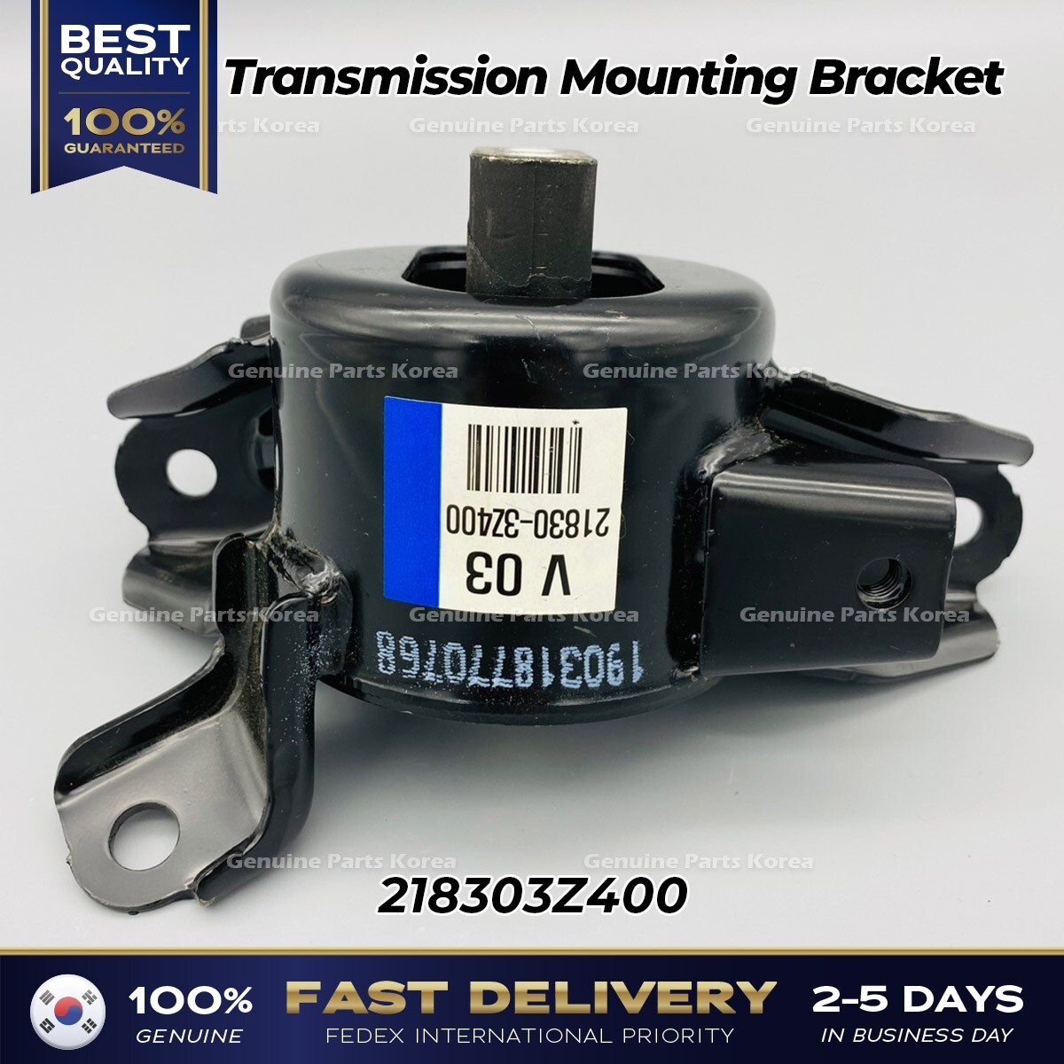 R☆Y ⭐Genuine⭐ Transmission Mounting Bracket 218303Z400 for Kia Soul