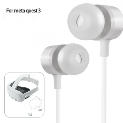 Headphones for Oculus Quest 2/3 VR Earphones In-Ear Earbuds  Accessories UK
