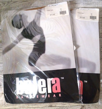 New 2 Pair Balera Stirrup Tights MA Tan Dancewear Size MA Footless Ballet