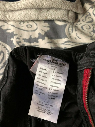 Parasuco black jeans men size 30 | eBay