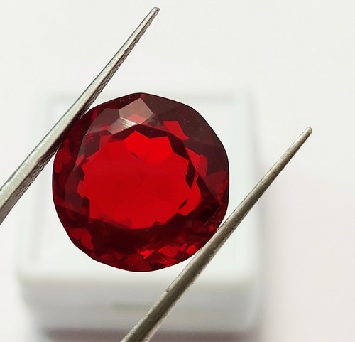 Amazing Red Ruby Lab-Created Mixed Cut Shape Loose Gemstone C77 - Picture 7 of 10