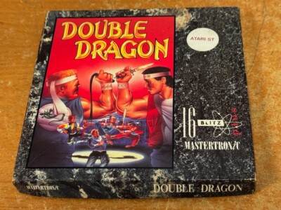 Double Dragon Videospiel - Atari St - Sega - Originalverpackt