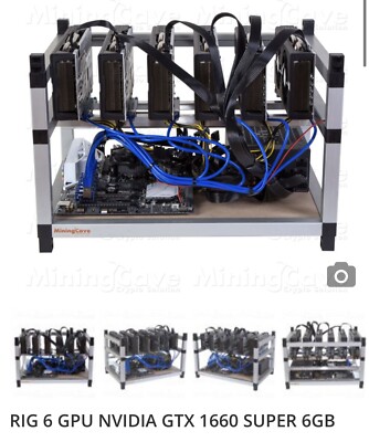 Gtx 1660 Gpu Mining Rig RIG 12 GPU NVIDIA GTX 1660 SUPER 6GB
