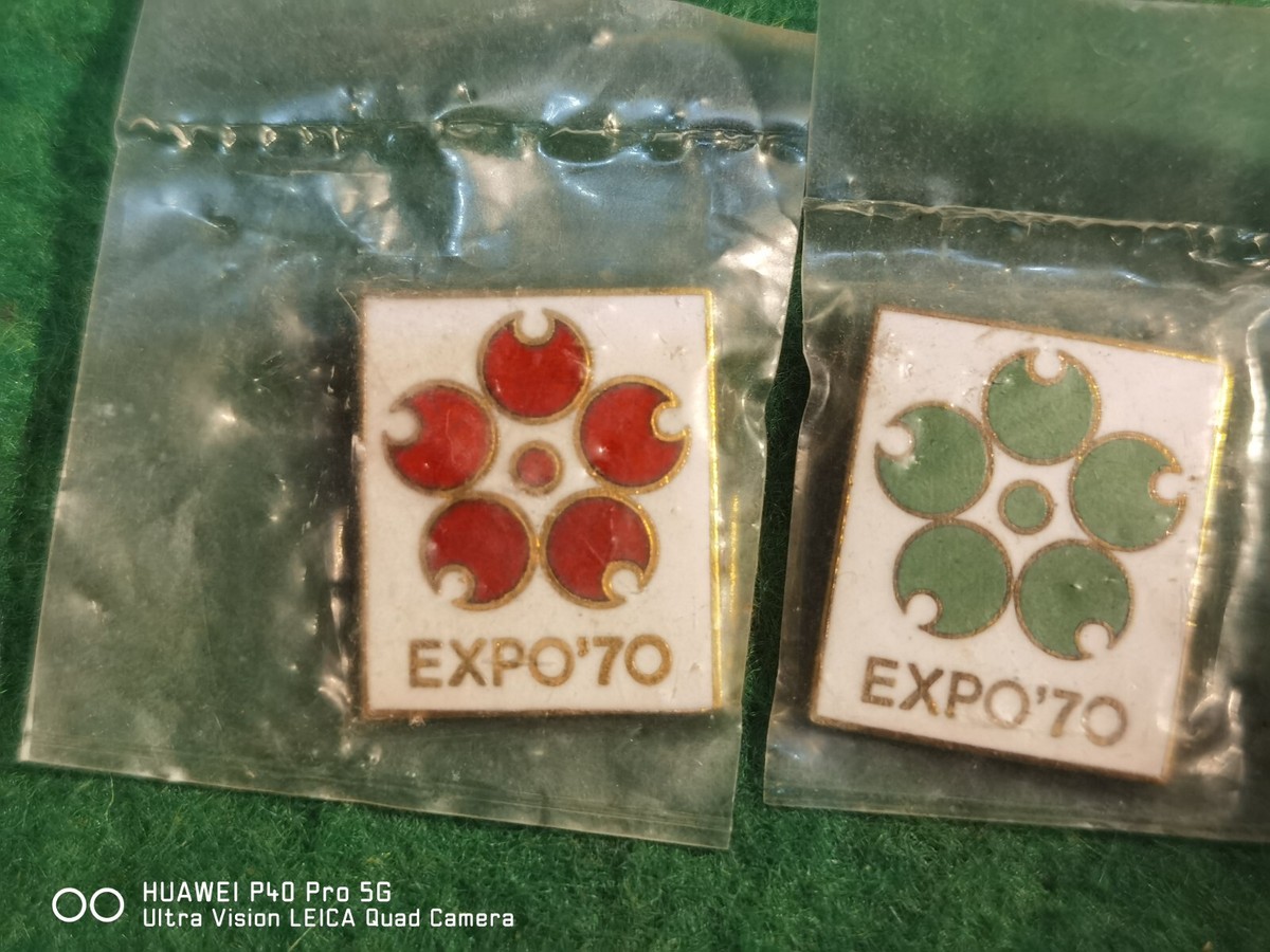 EXPO'70 バッチ Amazon | 大阪 万博 日本万国博覧会 EXPO70 バッジ レトロ