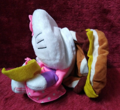 Hello Kitty Reversible Plush McDonald's FIFA 2002 Germany