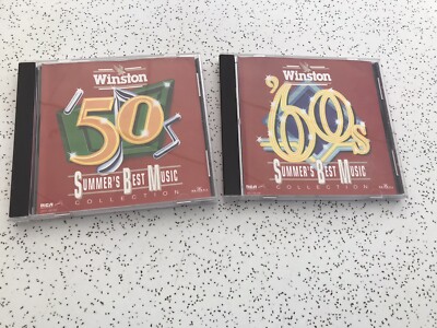 Winston Summer's Best Pop Music Collection '50s & '60s CD  1988   VG Condition