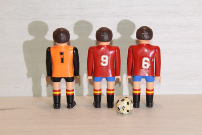 PLAYMOBIL VALISETTE 8 Footballeurs Figurines 2 x (3 joueurs + 1 gardien
