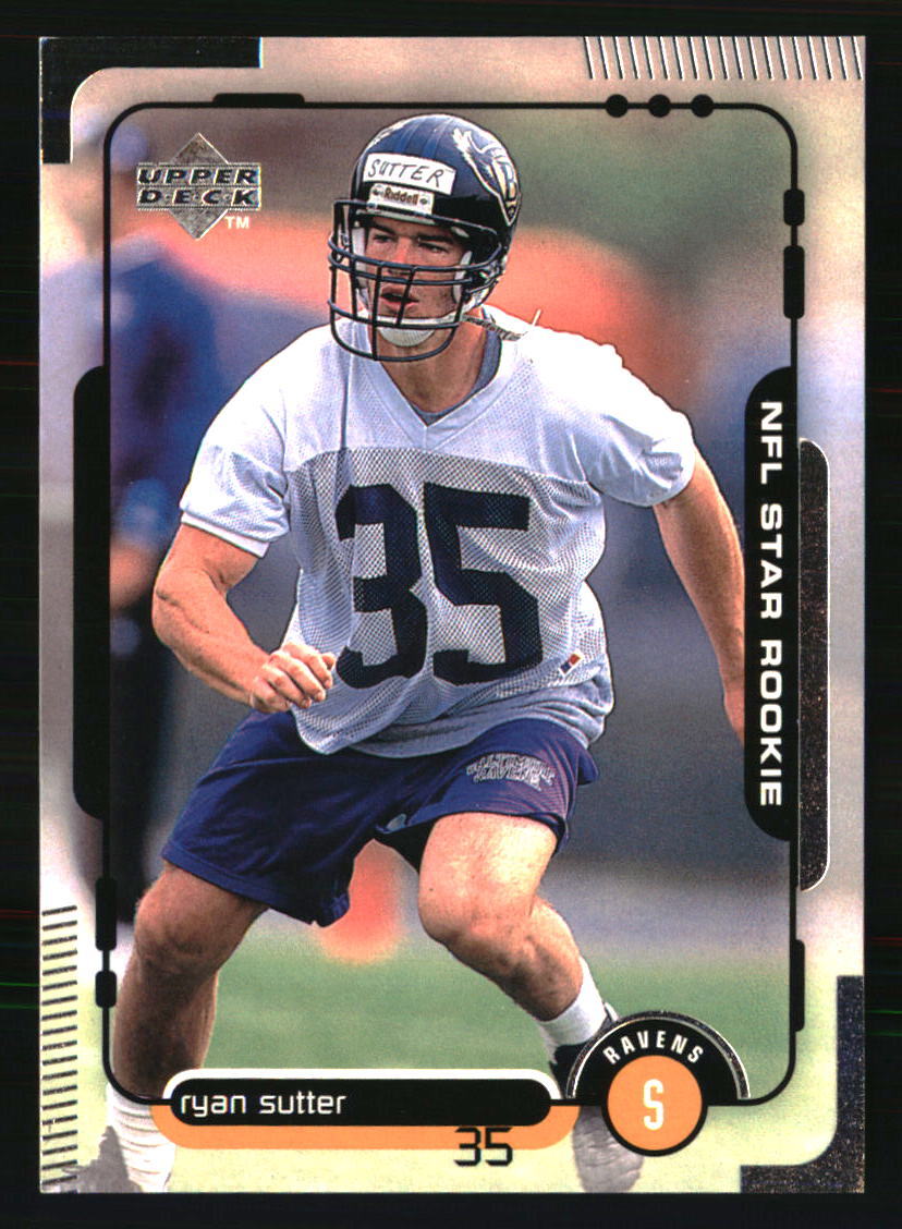 Ryan Sutter 1998 Upper Deck #40 FOOTBALL Card