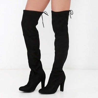 steve madden over the knee high heel boots