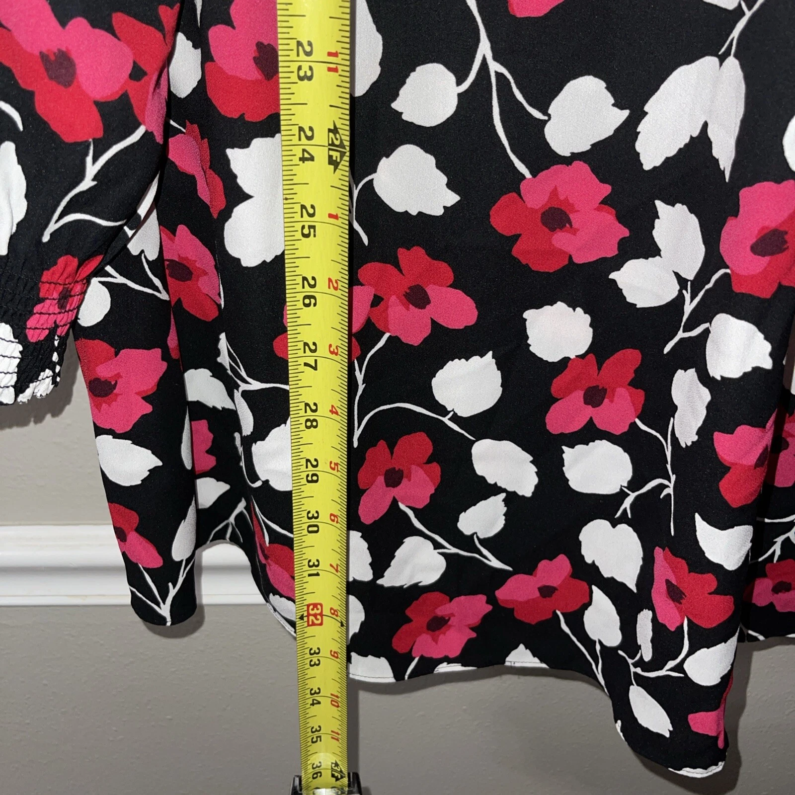 Abito Kate Spade Fleur Crepe Floreale Finto Collo Mini Cambio Designer Taglia S Vintage