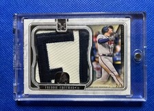 2018 Topps Museum Collection Freddie Freeman Momentous Material Jumbo Patch 2/5