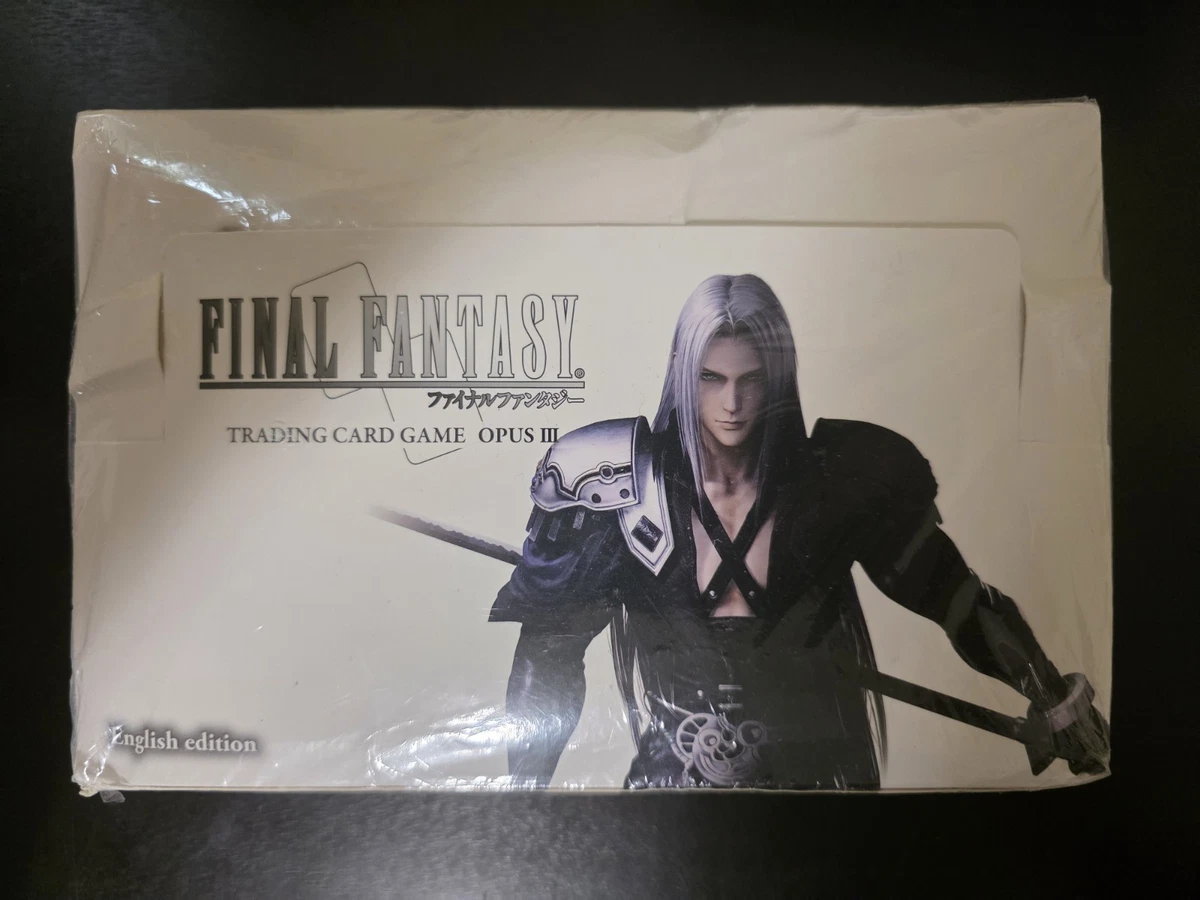opus 3 booster box Opus III (3) Booster Box - New Sealed - Final Fantasy TCG FFTCG