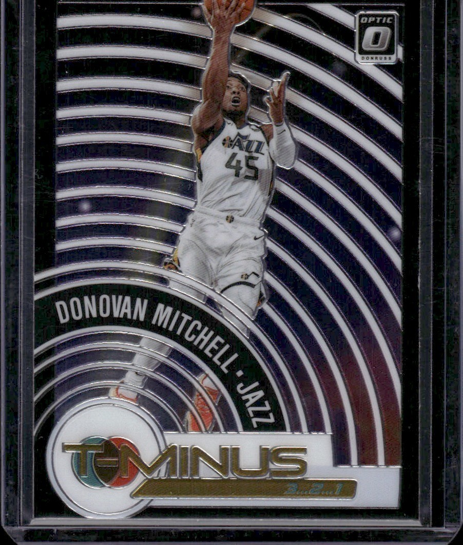 2020-21 Donruss Optic #6 Donovan Mitchell T-Minus 3...2...1 WHITE