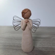 Retired Willow Tree Angel of Wishes Susan Lordi Demdaco Figurine 2000