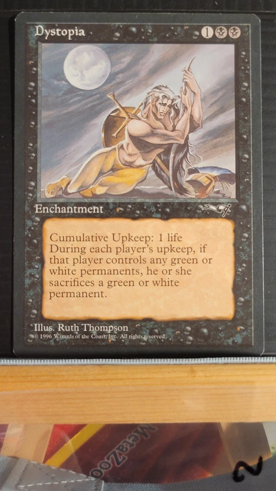 Mtg DYSTOPIA NM Alliances Reserve List -Argo- - Image 3 of 4