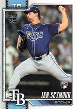 2026 Topps #165 Ian Seymour RC Tampa Bay Rays