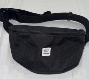 Herschel Supply Company Unisex Hip Pack Black Fanny Waist Bag Crossbody Purse