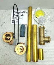 Geberit 151.450.00.1 TurnControl 17”-24” Brass Tub Waste Less Trim Kit *See Pict