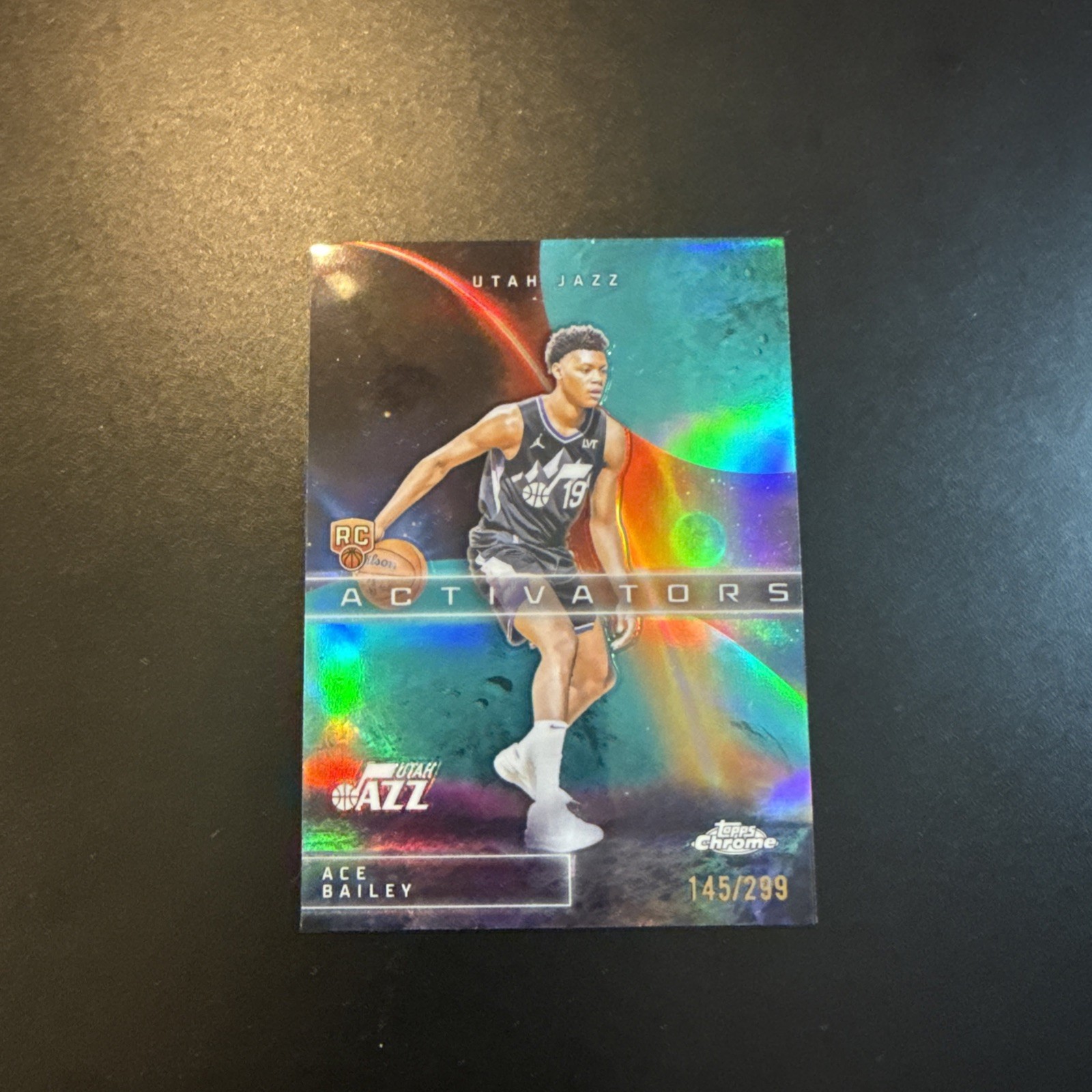 2025-26 Topps Chrome - Activators Ace Bailey #AC-15 Teal Refractor /299 (RC)