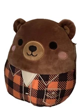 Squishmallows “Omar” The Bear Plush Toy Stuffie Gift Kids/teens/adults