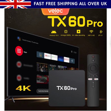 Android 16.0 Smart TV Box 16 GB + 256 GB WIFI lettore streaming multimediale 14 K quad core HD